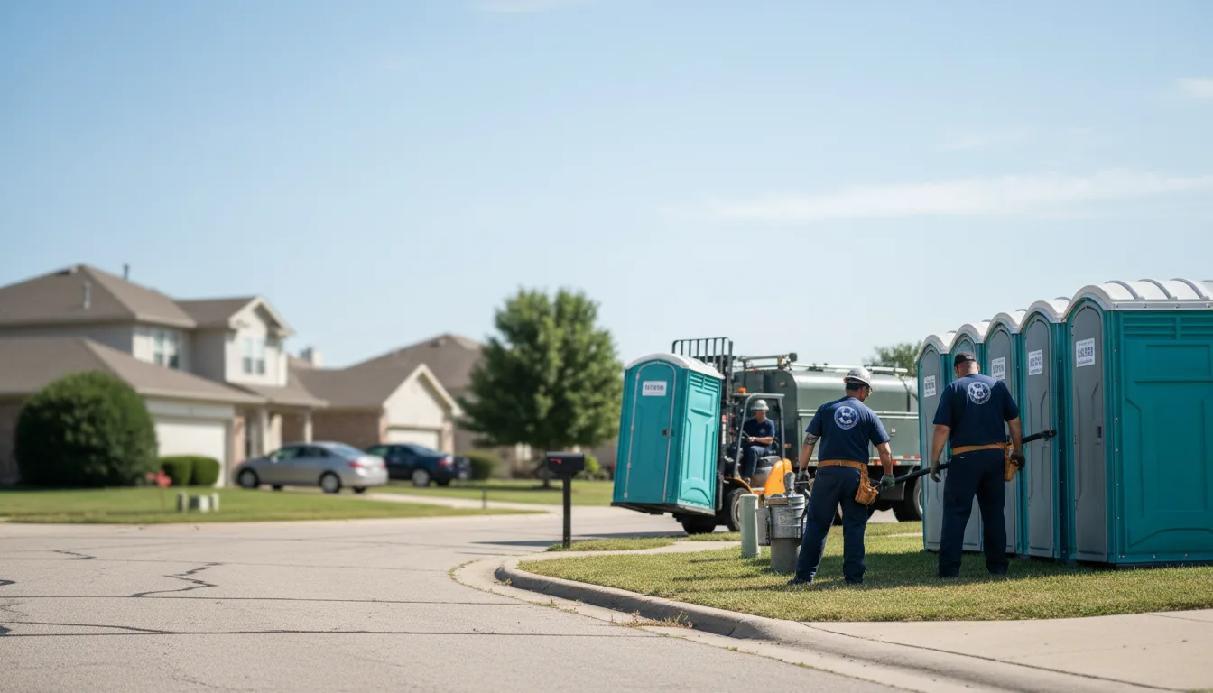 Porta Potty Rental in Wright City, OK near me